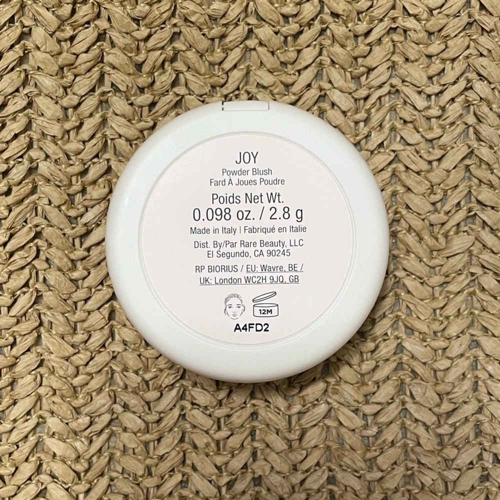 Rare Beauty Soft Pinch Luminous Powder Blush Compact Shade‎ JOY - NEW